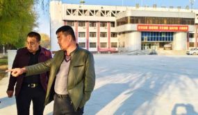 一四四團：新能源汽車充電樁建成并投入使用